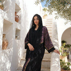 Leopard Print Linen Cardigan full view | عرض كامل لـكارديجان كتان بطبعة ليوبارد – view 1 | لقطة 1