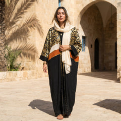 Laser Print Cardigan full view | عرض كامل لـكارديجان بطباعة ليزر – view 5 | لقطة 5
