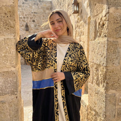 Laser Print Cardigan full view | عرض كامل لـكارديجان بطباعة ليزر – view 3 | لقطة 3